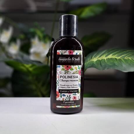 Champú Polinesia Nuggela & Sulé con queratina, colágeno y ácido hialurónico para cuerpo y vitalidad